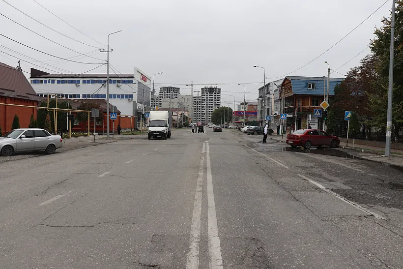 Улицу имени А. Г.&nbsp;Авторханова в&nbsp;Грозном отремонтируют по&nbsp;нацпроекту