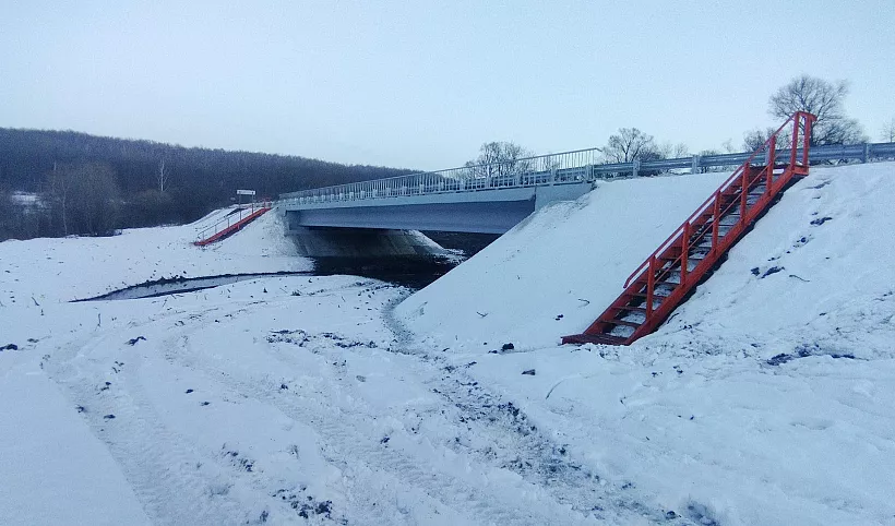 В&nbsp;Городищенском районе Пензенской области обновили мост через реку Ишимку