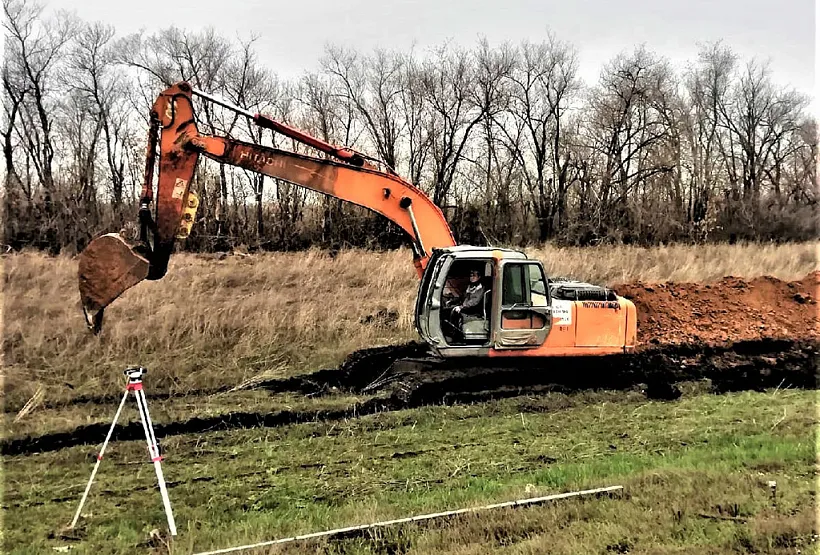В&nbsp;Колывани Самарской области приступили к&nbsp;строительству водопровода