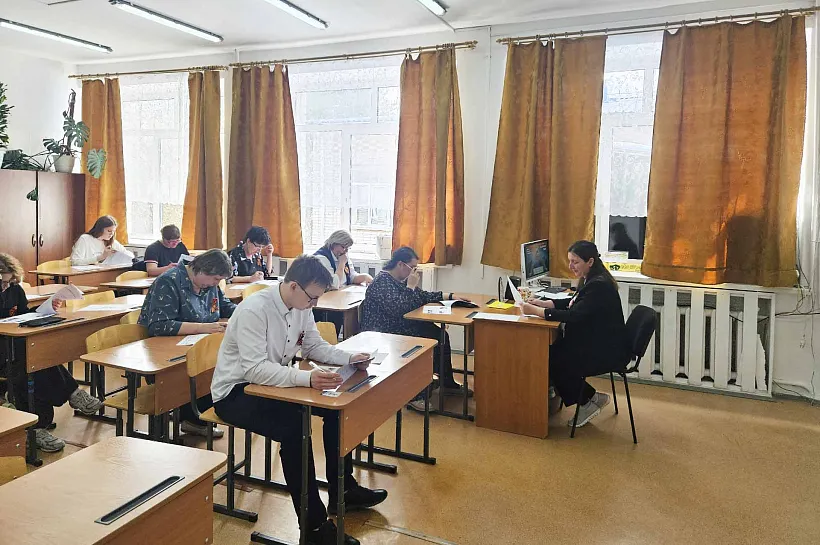 В&nbsp;Упоровской школе Тюменской области провели &laquo;Диктант Победы&raquo;