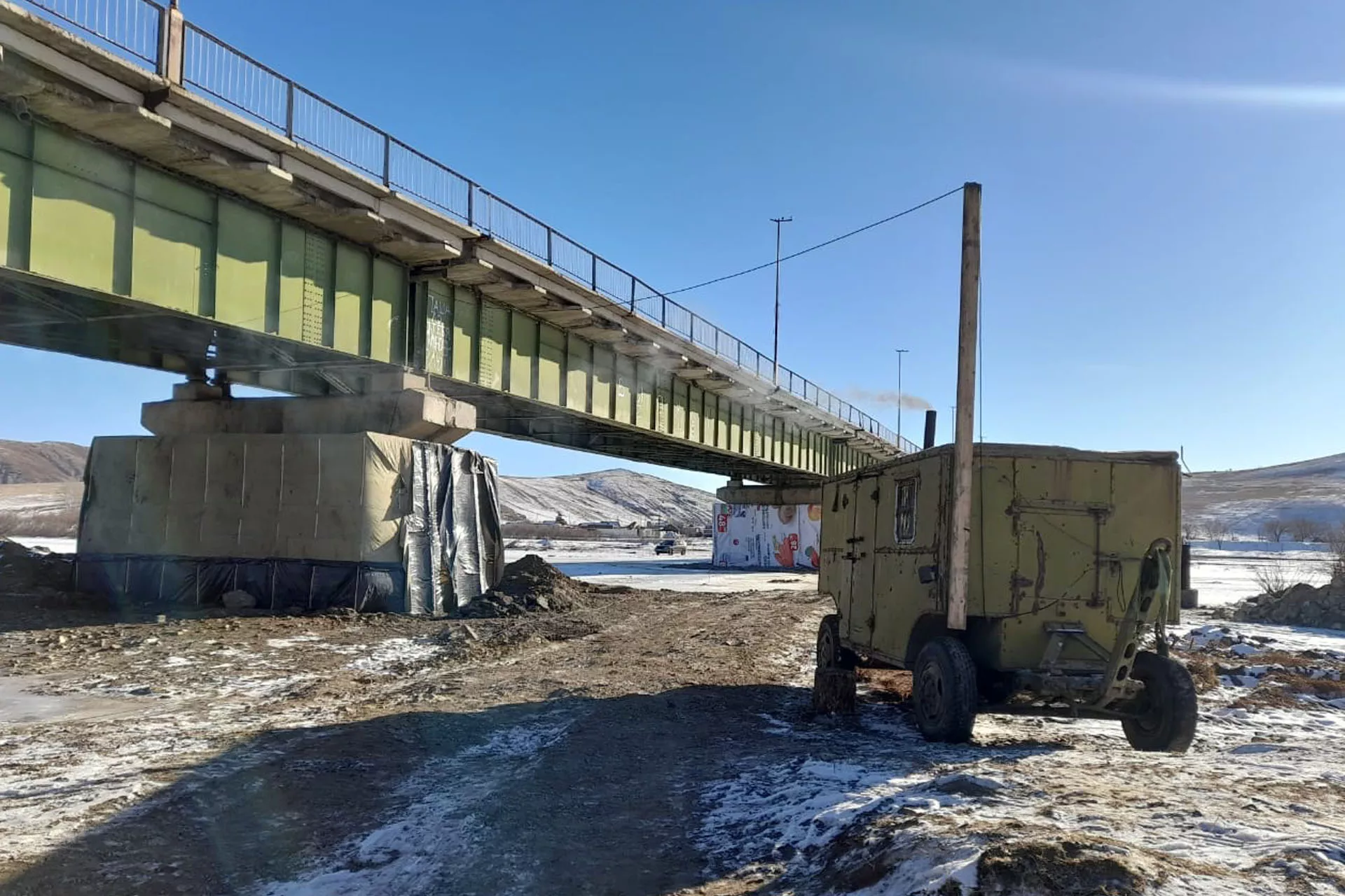 В&nbsp;Балейском районе Забайкалья начали ремонт моста через реку Унду