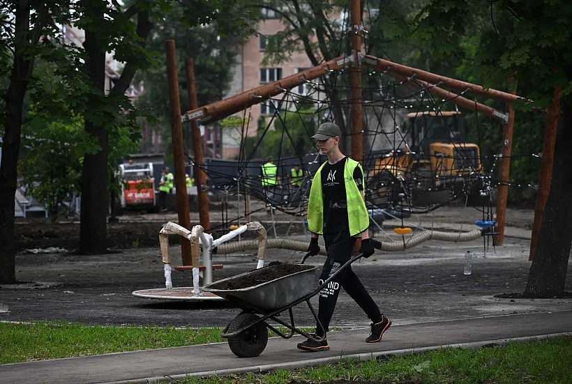 В&nbsp;Петербурге оценили ход благоустройства территорий в&nbsp;двух районах города