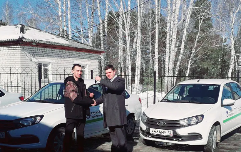 Новые автомобили появились в&nbsp;больнице села Нижняя Тавда в&nbsp;Тюменской области