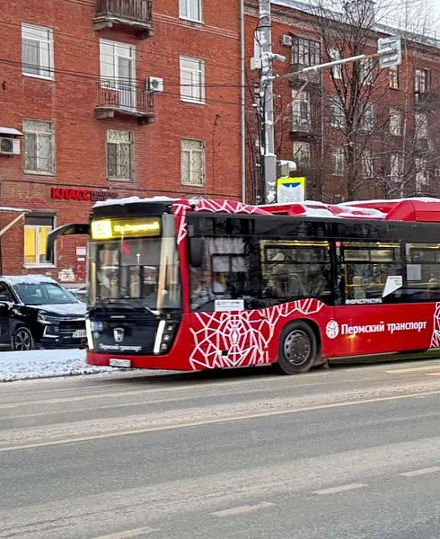 В&nbsp;Перми на&nbsp;2&nbsp;маршрута общественного транспорта вышли новые автобусы