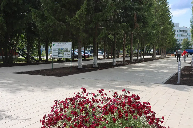 В&nbsp;башкирской Агидели благоустраивают сквер