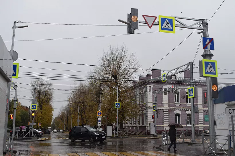 На&nbsp;дорогах Ульяновска установили 21&nbsp;новый светофор
