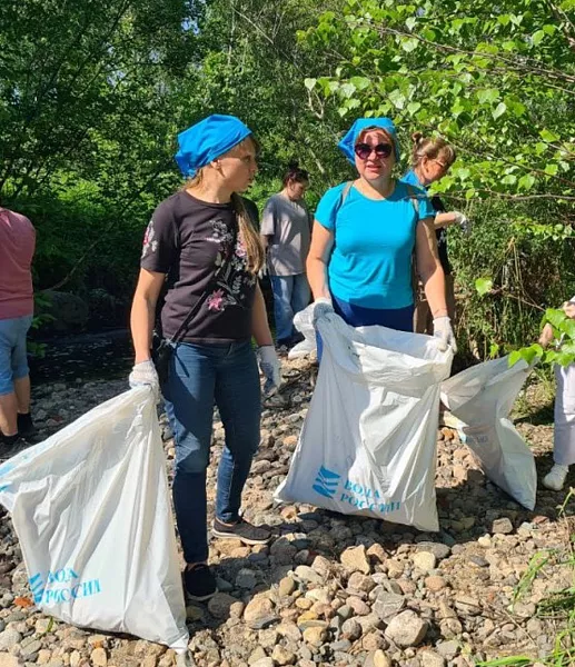 В&nbsp;Петрозаводске провели субботник на&nbsp;берегах реки Неглинки
