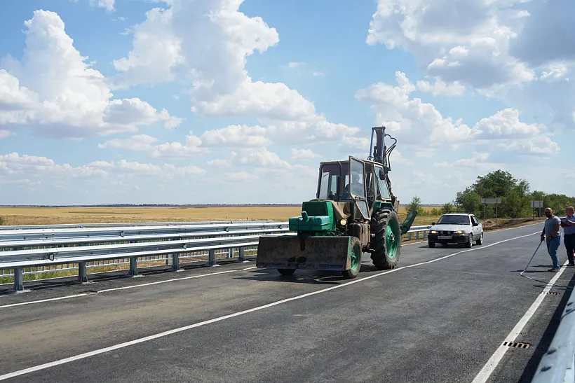 Почти 40&nbsp;километров трассы Ершов&nbsp;&mdash; Орлов Гай обновили в&nbsp;Саратовской области