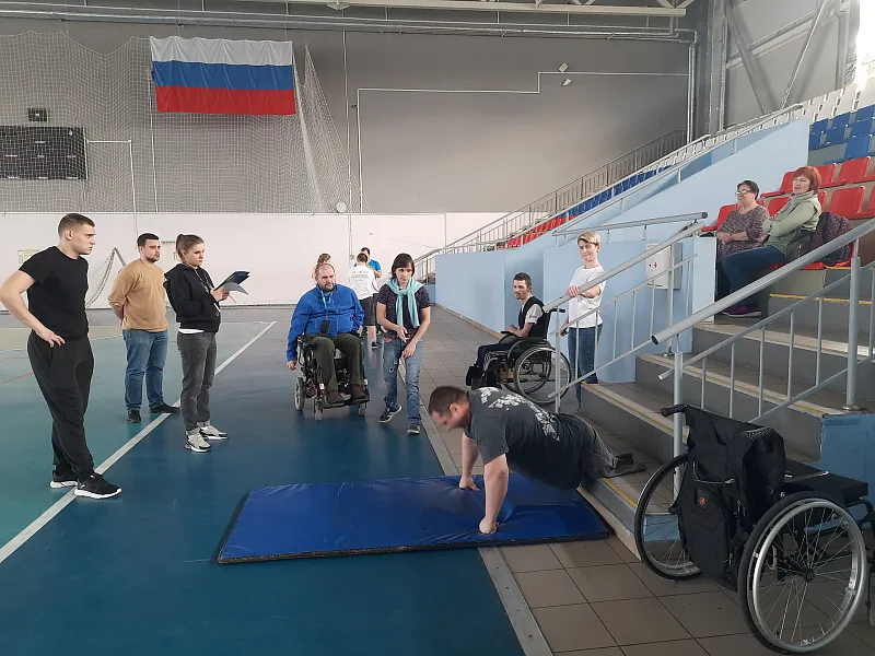 Нижегородцы с&nbsp;ограниченными возможностями сдали нормы ГТО