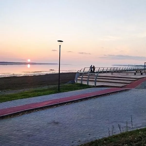 В&nbsp;Онеге Архангельской области благоустроили городскую набережную