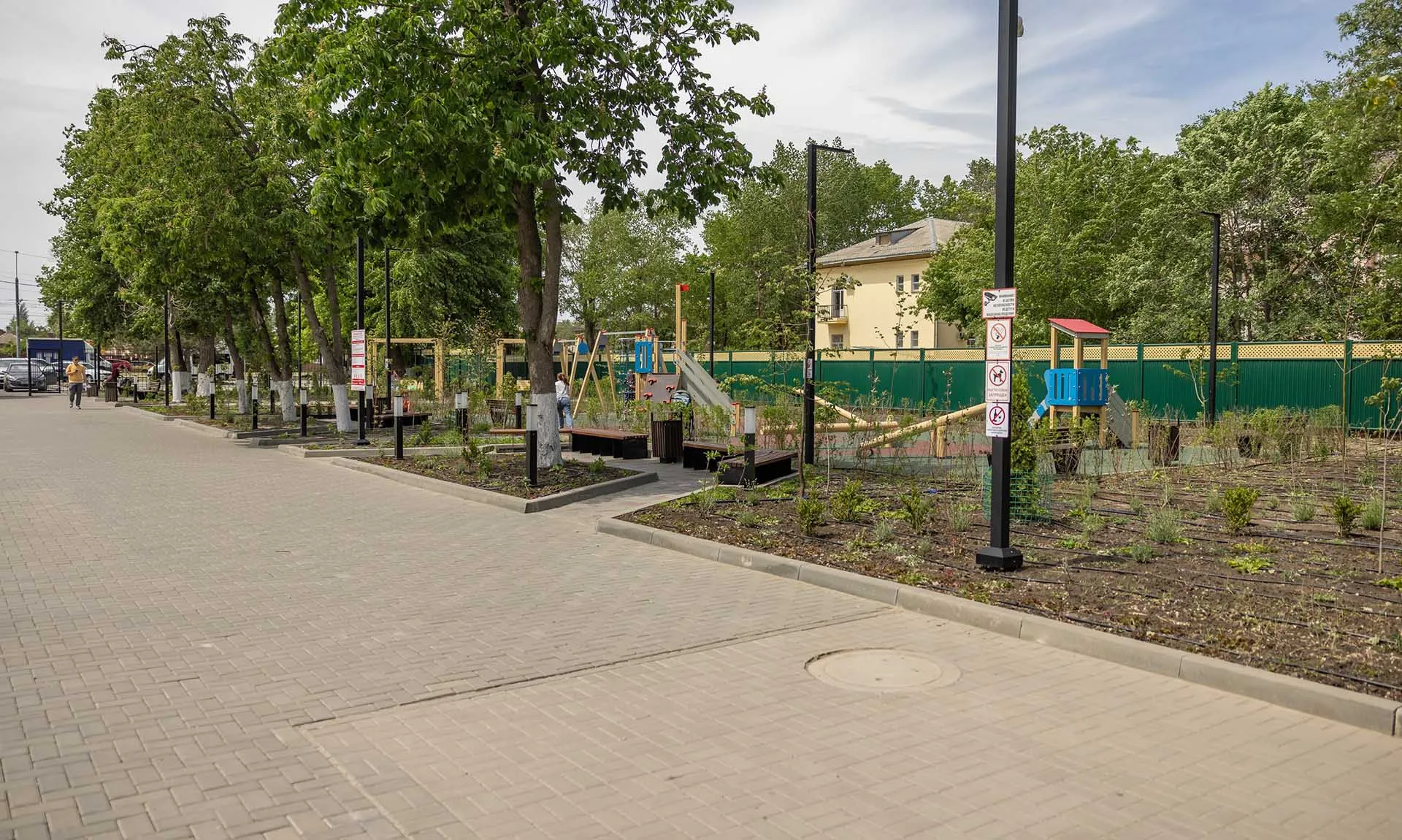 В&nbsp;Таганроге благоустроят сквер на&nbsp;улице Маршала Жукова
