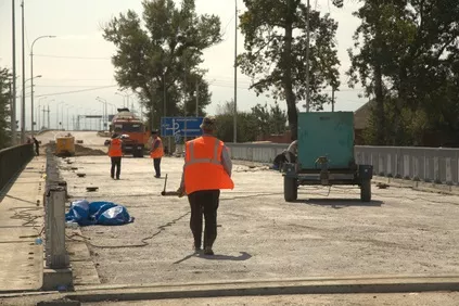 Ремонт моста через реку Ассу в&nbsp;Чечне близится к&nbsp;завершению