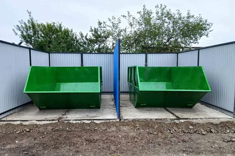 С&nbsp;начала года в&nbsp;Приангарье обустроили почти 350&nbsp;контейнерных площадок