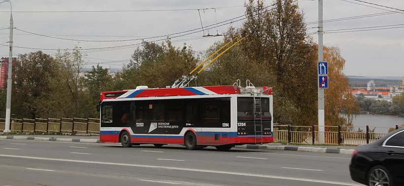 В&nbsp;Брянске новые троллейбусы работают на&nbsp;одном из&nbsp;самых протяженных путей