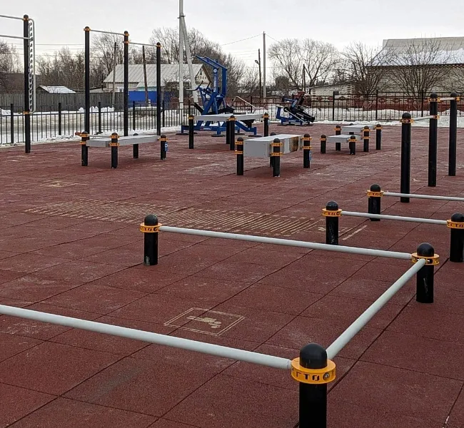 В&nbsp;пензенском селе Неверкино открыли новую спортивную площадку