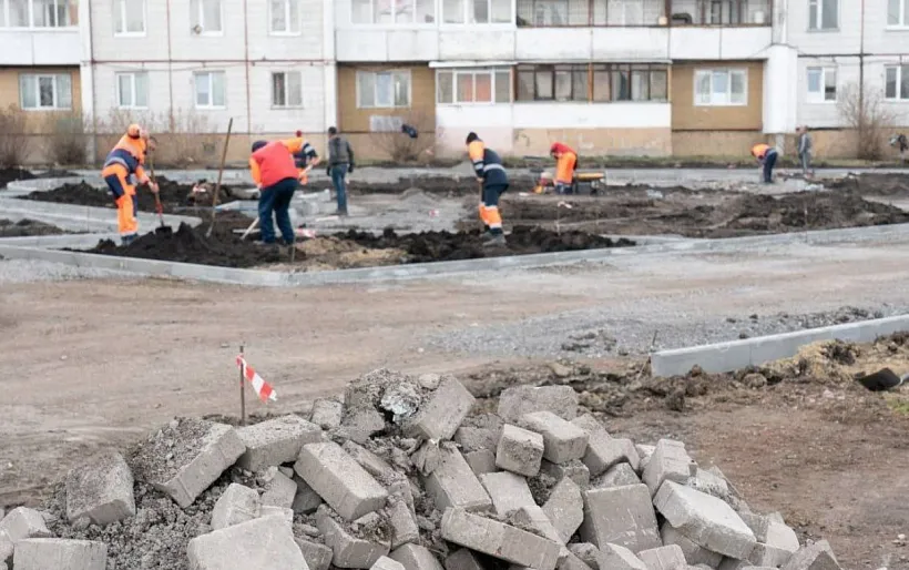 В&nbsp;двух городах Кузбасса благоустраивают общественные территории