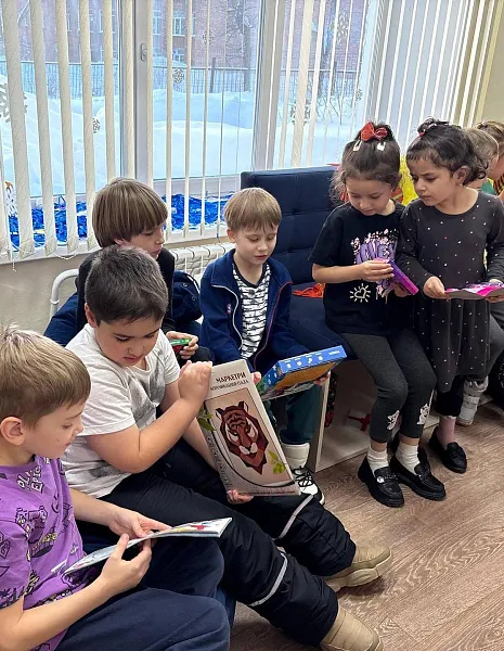 В&nbsp;Березовской библиотеке Кузбасса детям рассказали про новогодние традиции