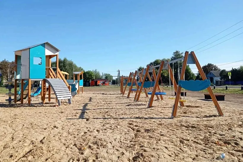 В&nbsp;поселке Турки в&nbsp;Саратовской области оборудовали игровой комплекс