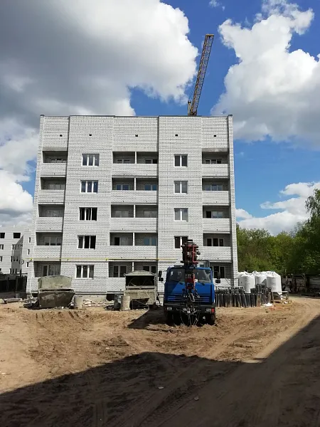 В&nbsp;Бежицком районе Брянска строят дом для&nbsp;переселенцев из&nbsp;аварийного жилья