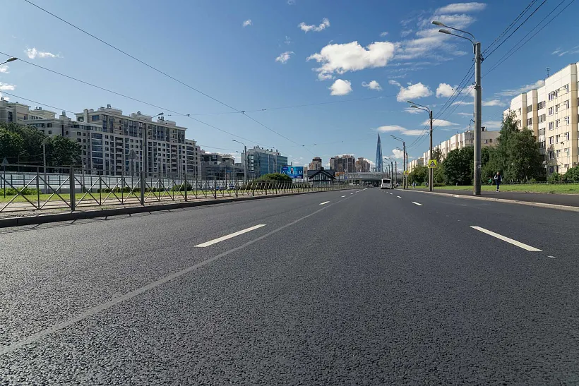 В&nbsp;Петербурге по&nbsp;просьбам жителей отремонтировали улицы в&nbsp;двух районах