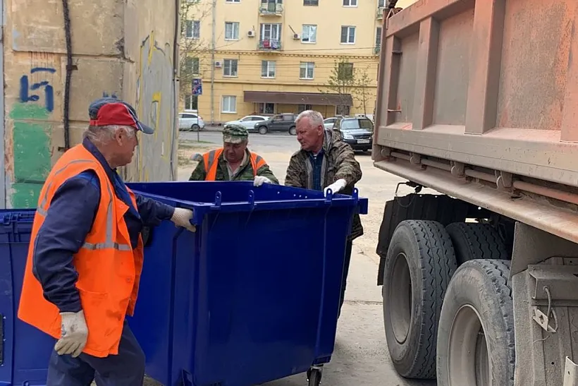 В&nbsp;Волгограде ведется установка контейнеров для&nbsp;дуального сбора отходов