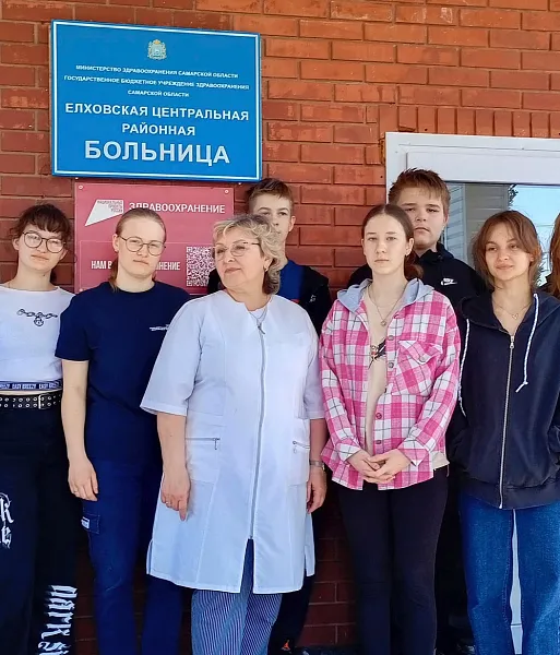 Для&nbsp;школьников из&nbsp;Самарской области провели экскурсию по&nbsp;больнице