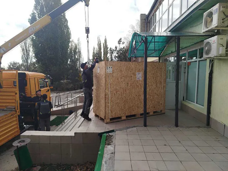 Новый аппарат поступил в&nbsp;больницу поселка Ровное в&nbsp;Саратовской области