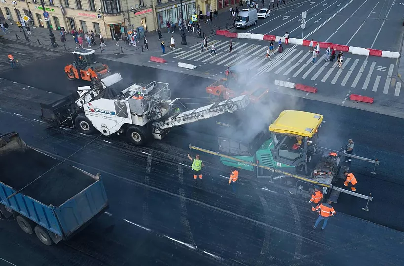В&nbsp;Санкт-Петербурге отремонтируют 170&nbsp;километров дорог