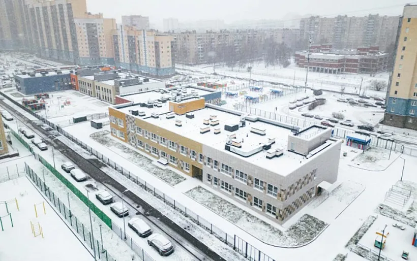 В&nbsp;Санкт-Петербурге построили корпус детского сада № 107