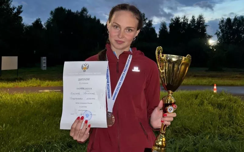 Спортсменка из&nbsp;Мордовии выиграла две медали чемпионата России по&nbsp;дуатлону