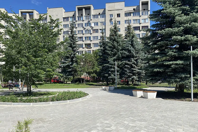 В&nbsp;одном из&nbsp;районов Нижнего Новгорода завершается благоустройство сквера