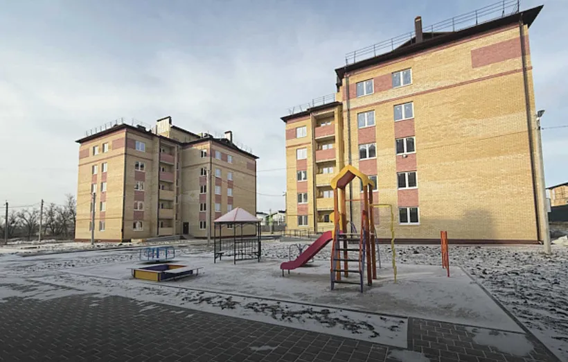 В&nbsp;Элисте возвели 4&nbsp;многоквартирных дома на&nbsp;улице Ленина