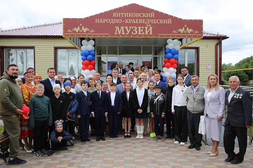 В&nbsp;селе Янтиково Чувашии открыли обновленный краеведческий музей