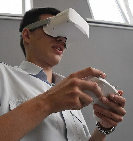 В&nbsp;Ульяновском авиационном колледже прошли состязания по&nbsp;управлению дронами