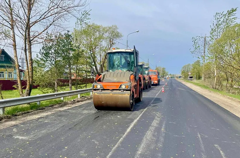 В&nbsp;Подмосковье обновят свыше 100&nbsp;километров участков региональных дорог