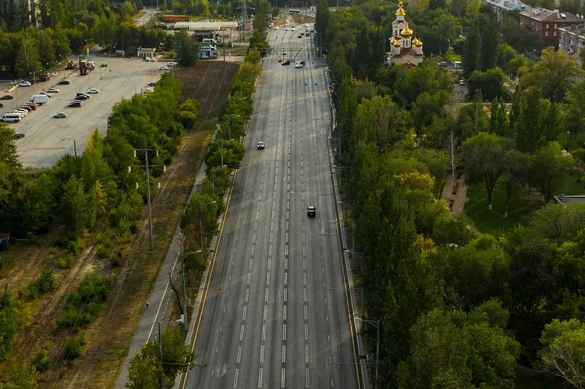 В&nbsp;Самаре стартовал ремонт на&nbsp;участке Московского шоссе