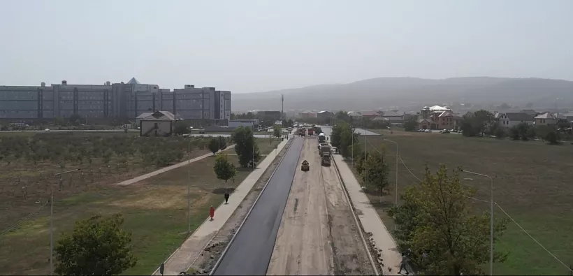 В&nbsp;Грозном отремонтировали улицу Хвойную