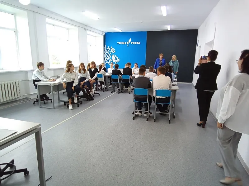 В&nbsp;тамбовском селе Подлесном учащиеся &laquo;Точки роста&raquo; осваивают IT-технологии