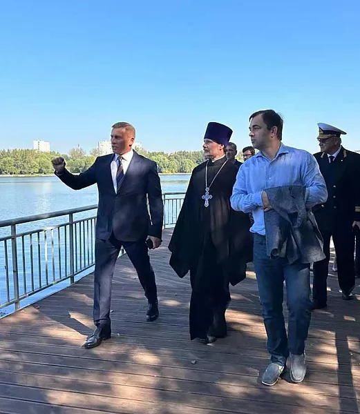 В&nbsp;Долгопрудном в&nbsp;Подмосковье открыли благоустроенную набережную