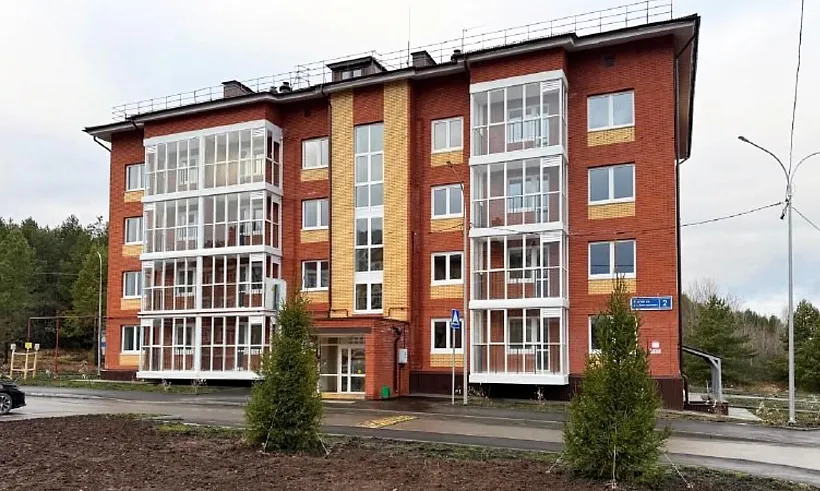 Многоквартирный дом построили в&nbsp;селе Верхний Услон Республики Татарстан