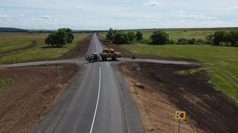 В&nbsp;Республике Татарстан отремонтировали участок дороги Новотроицкое&nbsp;&mdash; Ямаши