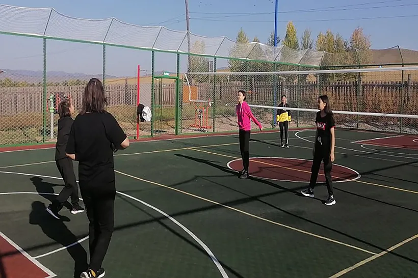 Спортивная площадка построена в&nbsp;селе Оер в&nbsp;Бурятии