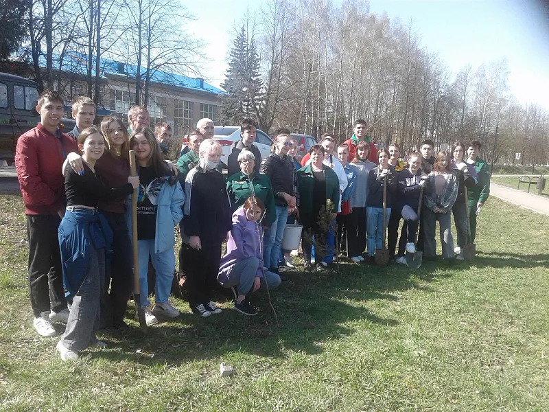 В&nbsp;поселке Заокском Тульской области высадили деревья на&nbsp;акции &laquo;Сад памяти&raquo;