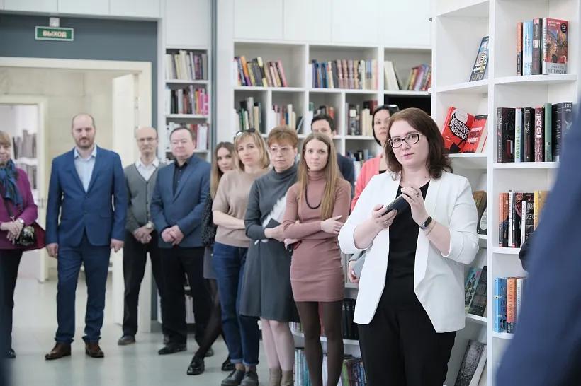 Библиотека Фрунзенского района Санкт-Петербурга открылась после ремонта