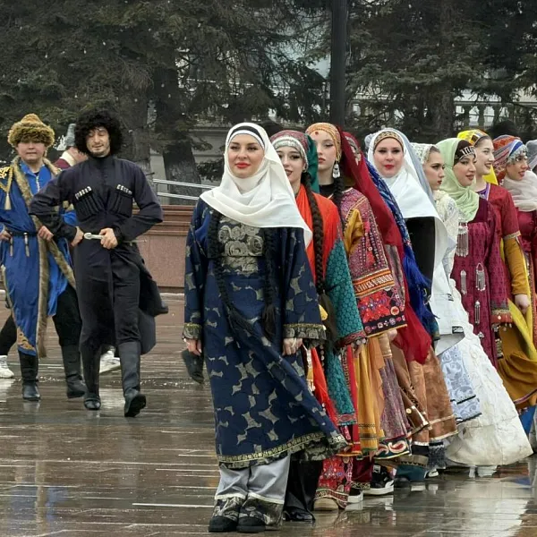 В&nbsp;Махачкале прошла акция &laquo;Хоровод дружбы&raquo;