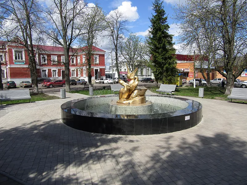 В&nbsp;поселке Коренево Курской области благоустроили площадь