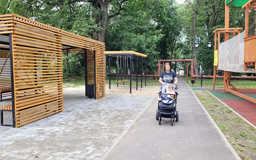 В&nbsp;городе Шацке Рязанской области благоустроили парк