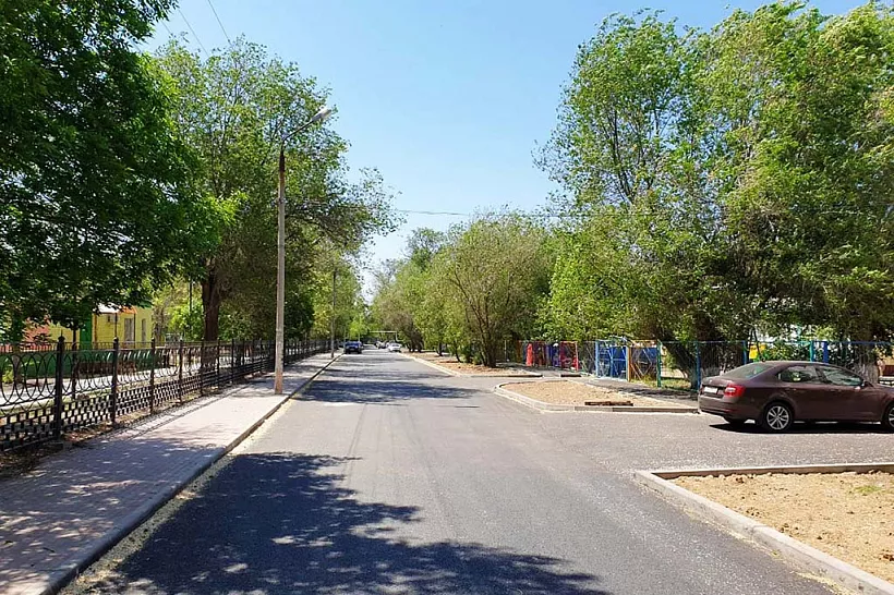В&nbsp;Астрахани отремонтировали дорогу к&nbsp;городскому парку