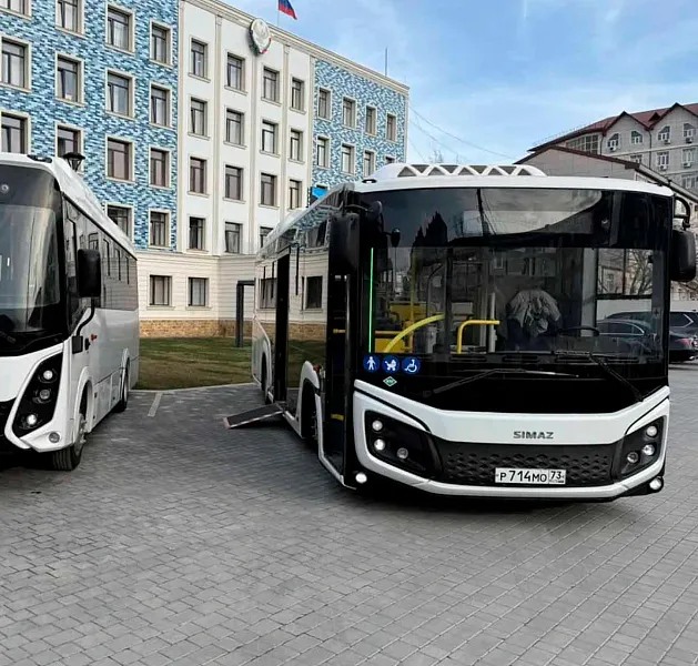 В&nbsp;Дагестане представили новый российский низкопольный пассажирский автобус