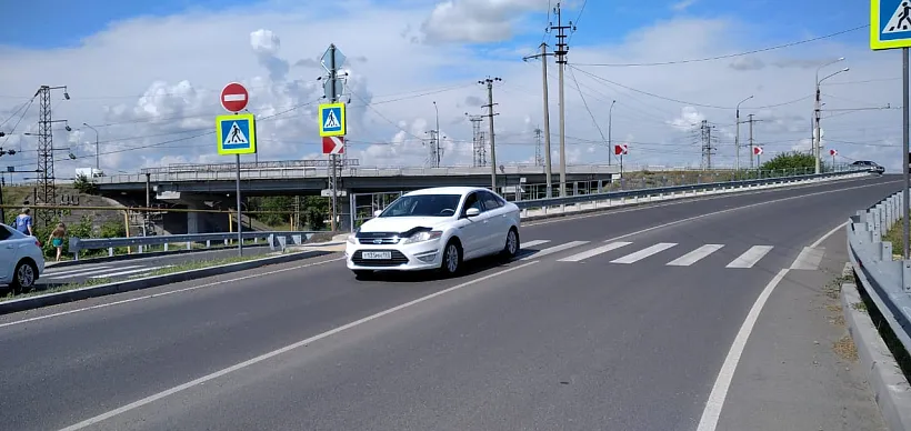 В&nbsp;Курганинском районе Кубани отремонтировали участок автодороги